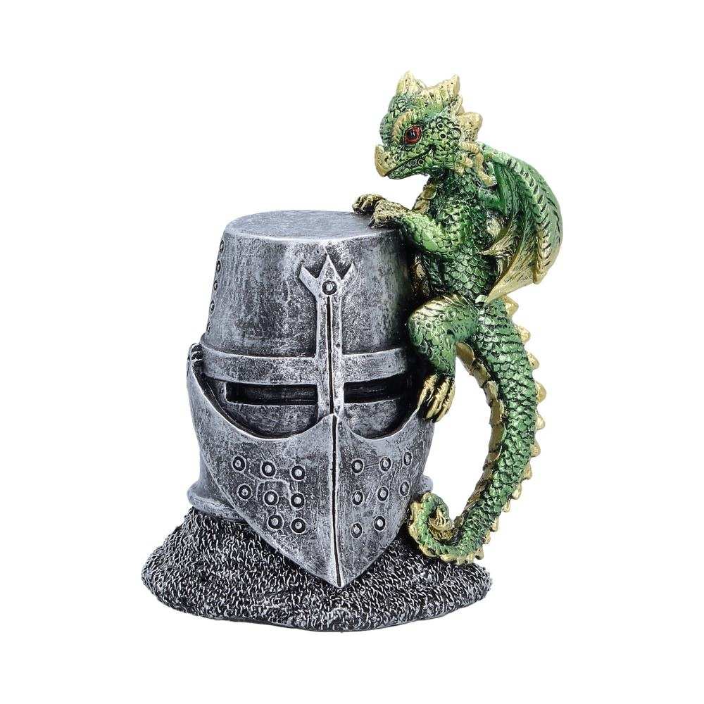 Nemesis Now - Hatchling Helm Figurine - Dragon - Green